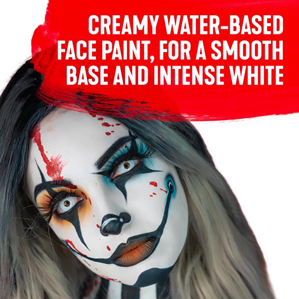 Ansiktsfärg Snazaroo Face Paint Clown White, Clownvit, 250ml