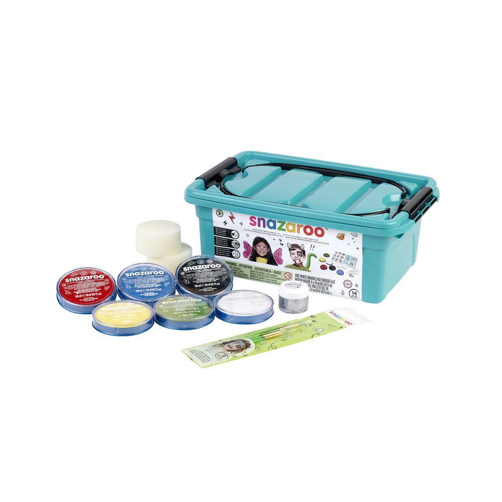 Ansiktsfärg Snazaroo Mini Starter Kit, 6 färger/fp, 300 ansikten