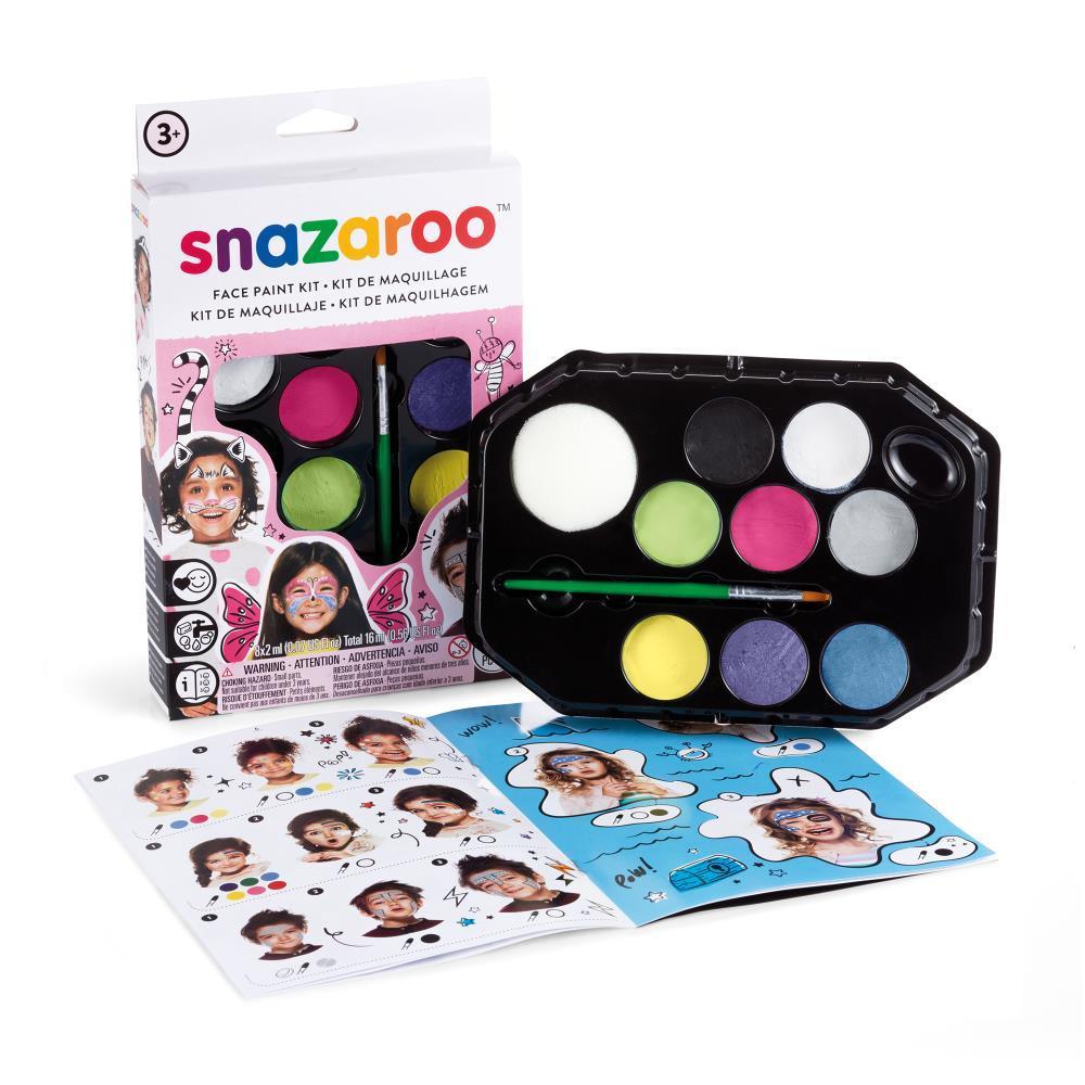 Ansiktsfärg Snazaroo Set Fantasy, 8 färger/fp