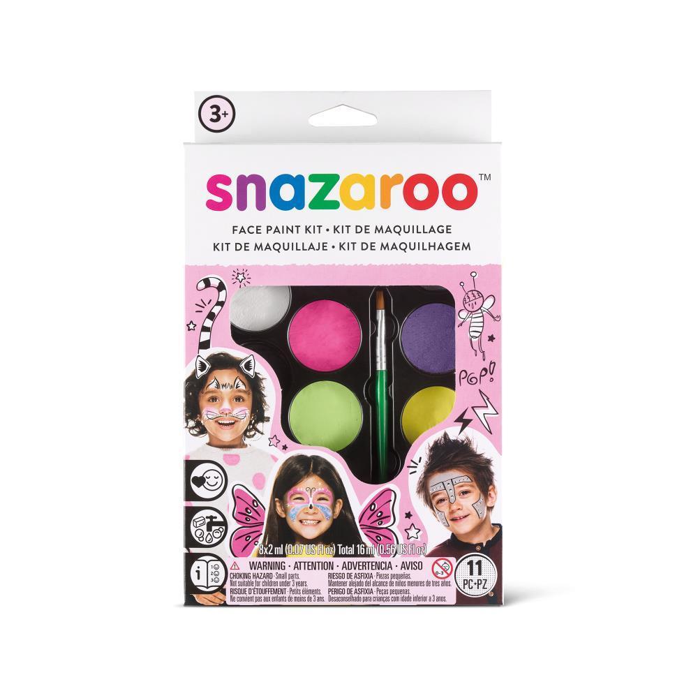 Ansiktsfärg Snazaroo Set Fantasy, 8 färger/fp