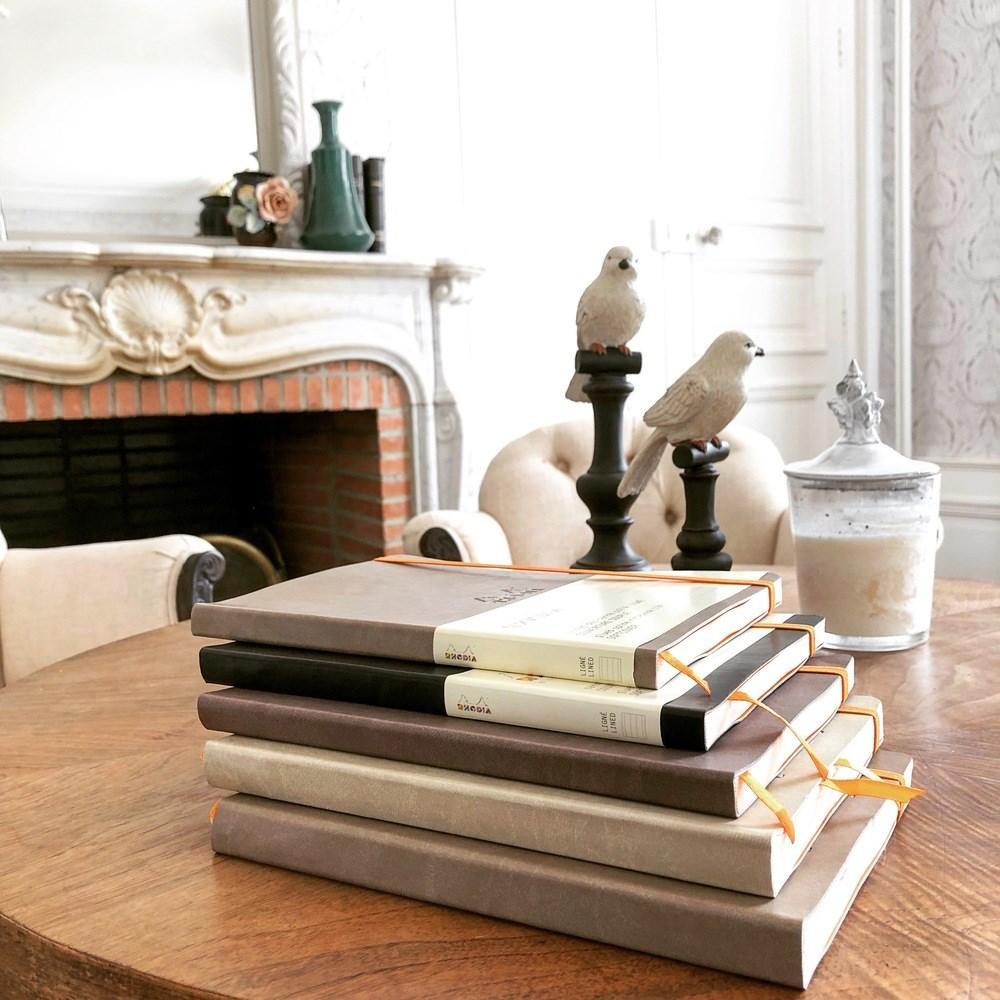 Anteckningsbok Rhodia Rhodiarama Softcover A5 LINED (Linjerat) 90g, 80 blad, Svart