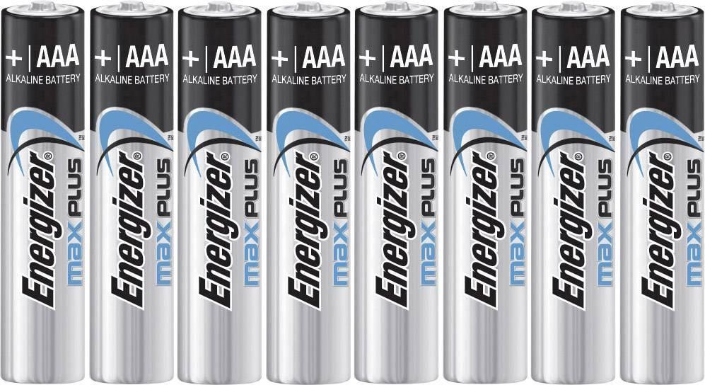 Batterier Energizer Max Plus Alkaliska AAA LR03/E92 8/fp
