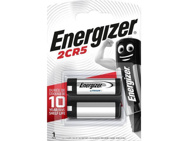 Batterier Energizer Photo Lithium 6V, 1500mAh, 2CR5, 1/fp