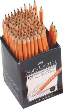Blyertspenna Faber-Castell Bonanza gul HB 100/fp