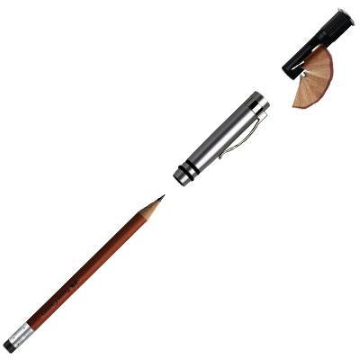 Blyertspenna Faber-Castell Perfect Pencil Svart/Metall