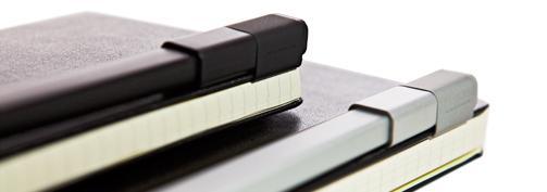 Blyertspenna Moleskine Pencil & Sharpener Set, Clip-on pennset 2 pennor + 1 pennvässare