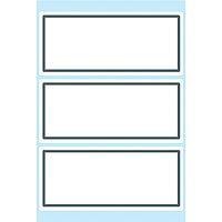 Boketiketter Herma Vario 5711 82x36mm Grå ram, 18/fp