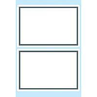 Boketiketter Herma Vario 5715 82x55mm Grå ram 12/fp