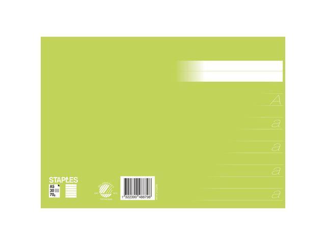 Bokstavshäfte & Sifferhäfte A5, A-Ö (svenska alfabetet) & 0-9 (siffror), lär dig skriva bokstäver & siffror, 2 häften/fp