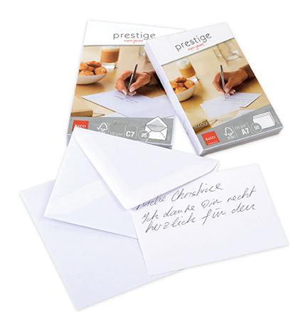 Brevpapper: Elco Prestige Kuvert C7, 25 kuvert/fp