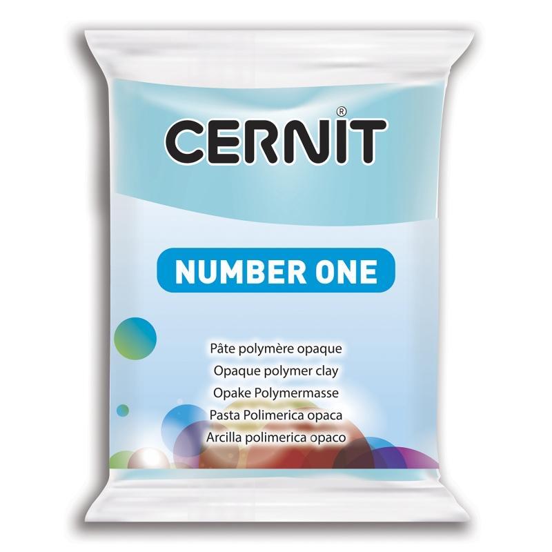 Cernit Number One modellera 56 gram, Sky Blue/Blue Ciel (214)