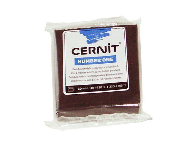 Cernit Number One modellera 56 gram, Svart (100)