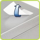 Etiketter Herma Movables 10009 A4 88,9x33,8mm Vit avtagbara/flyttbara, 25 ark/fp (400 st etiketter)