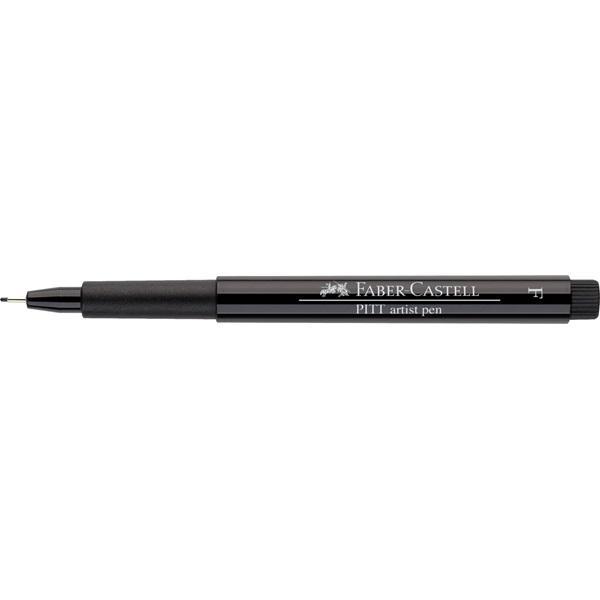 Faber-Castell PITT Artist pen Fine Black/Svart (199) 1/fp