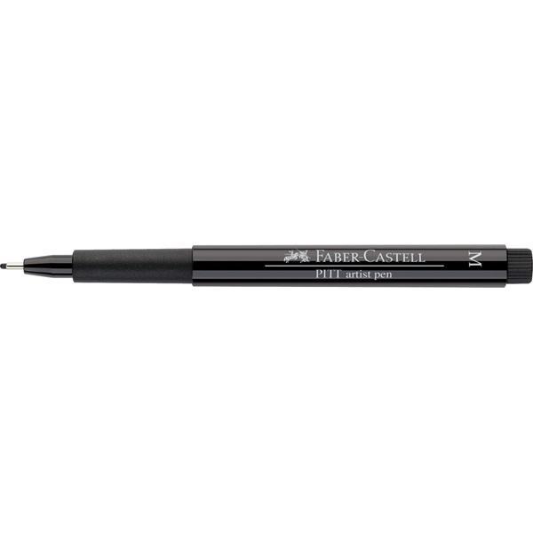 Faber-Castell PITT Artist pen Medium Black/Svart (199) 1/fp