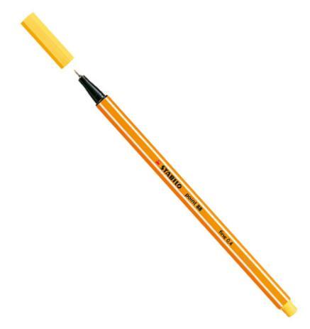 Fineliner Stabilo Point 88 Gul (44) 1/fp