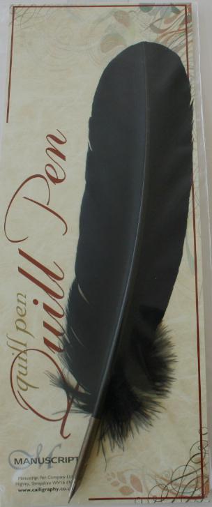 Fjäderpenna/Kalligrafipenna Manuscript Quill Pen Svart