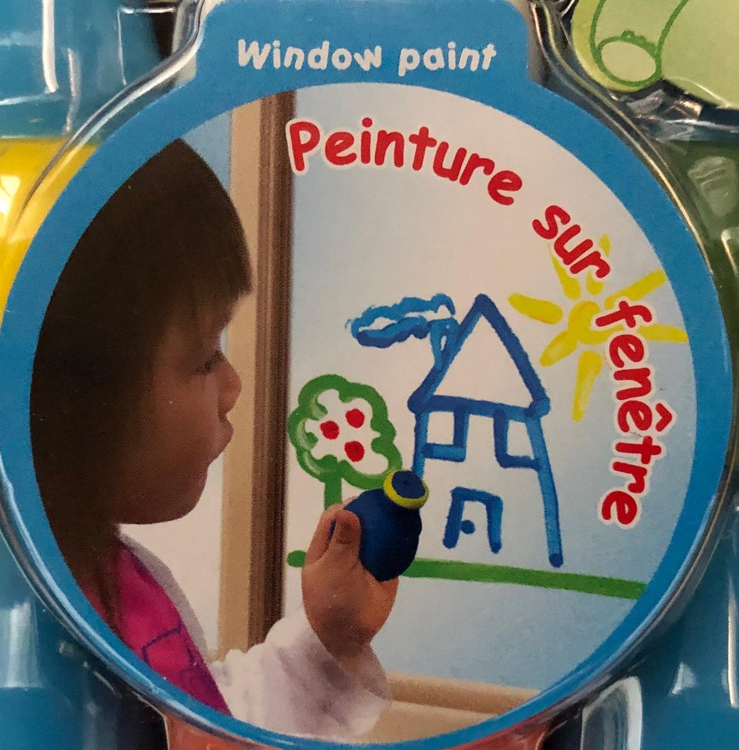 Fönstermålningsfärg Lefranc & Bourgeois 6 färger x 30 ml