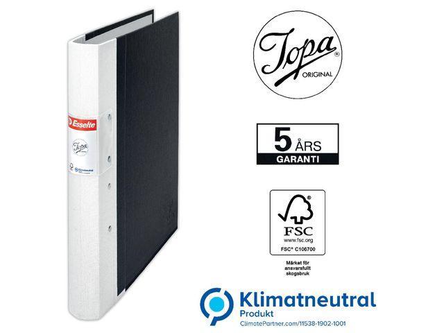 Gaffelpärm Jopa A4 40mm Vit