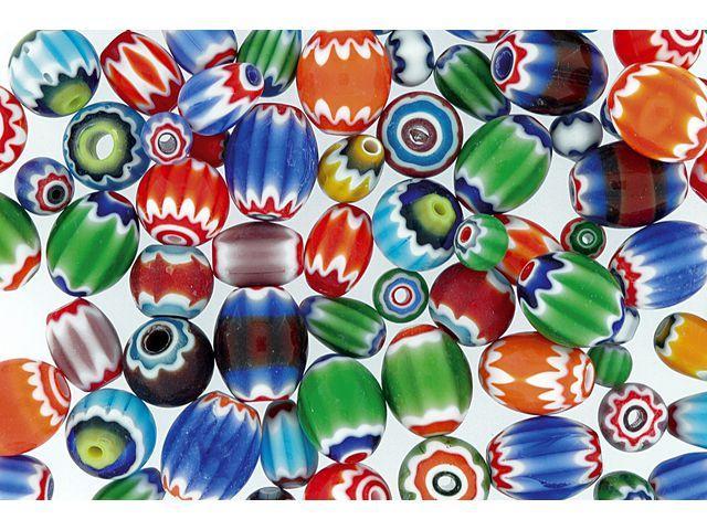 Glaspärlor, Chevronpärlor 100/fp