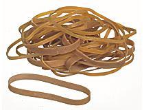 Gummiband nr 16, rågummiband, 60x1,5mm, 100gram/fp