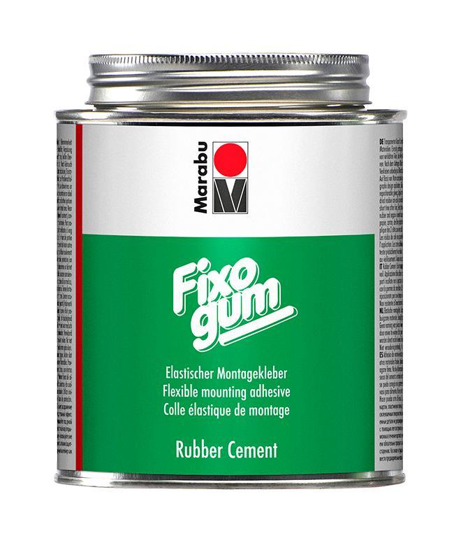 Gummiklister Marabu Fixogum, 500 gram, i plåtburk (syrafritt)
