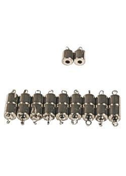 Halsbandslås magnetiska (magnetlås), 11,5 x 5,5 mm, 10/fp