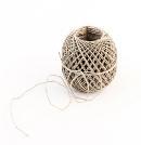 Hampasnöre/Bindgarn Hampa, paketsnöre, Ø1,0mm, Natur, 45 meter/rulle