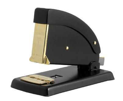 Häftapparat Zenith 520 GOLD, 40 ark, Svart/Guld