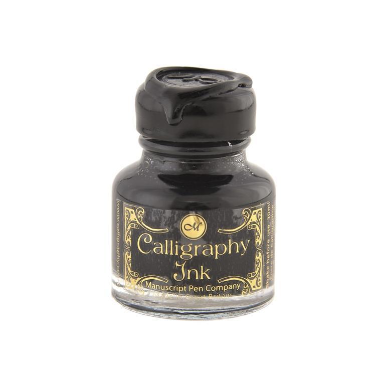 Kalligrafibläck Manuscript Calligraphy Ink, 30ml, Black (Svart)