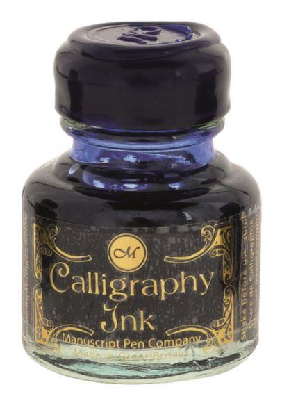 Kalligrafibläck Manuscript Calligraphy Ink, 30ml, Sapphire (Safirblå)