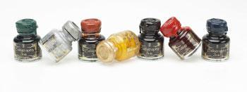 Kalligrafibläck Manuscript Calligraphy Ink, 6 x 30ml, 6 färger/fp
