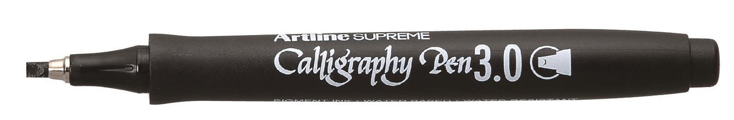 Kalligrafipenna Artline Supreme Calligraphy Pen 3,0mm Svart 1/fp