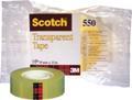 Kontorstejp Scotch 550 66m x 15mm klar 10/fp