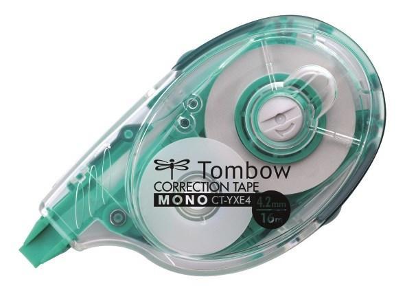 Korrigeringstejp/Korrigeringsroller Tombow Mono CT-YXE4, påfyllbar, 4,2mm x 16m