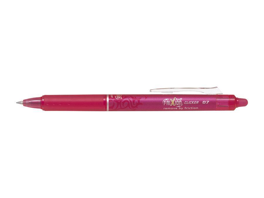 Kulpenna Pilot Frixion Clicker 07 BLRT-FR7-P (raderbar) Rosa