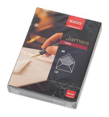 Kuvert: James Velin Elco Kuvert C6, 20 kuvert/ask