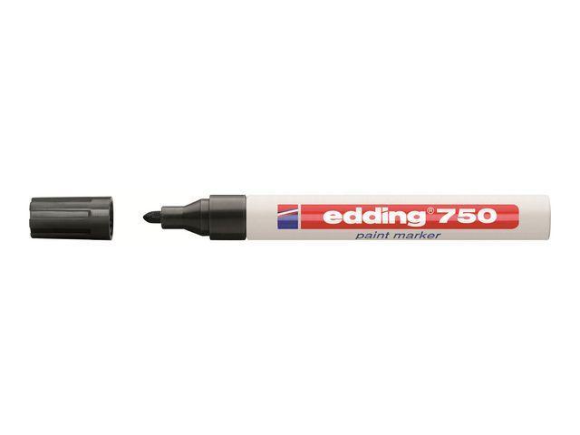 Lackpenna Edding 750 Paint Marker 2-4mm Svart 1/fp