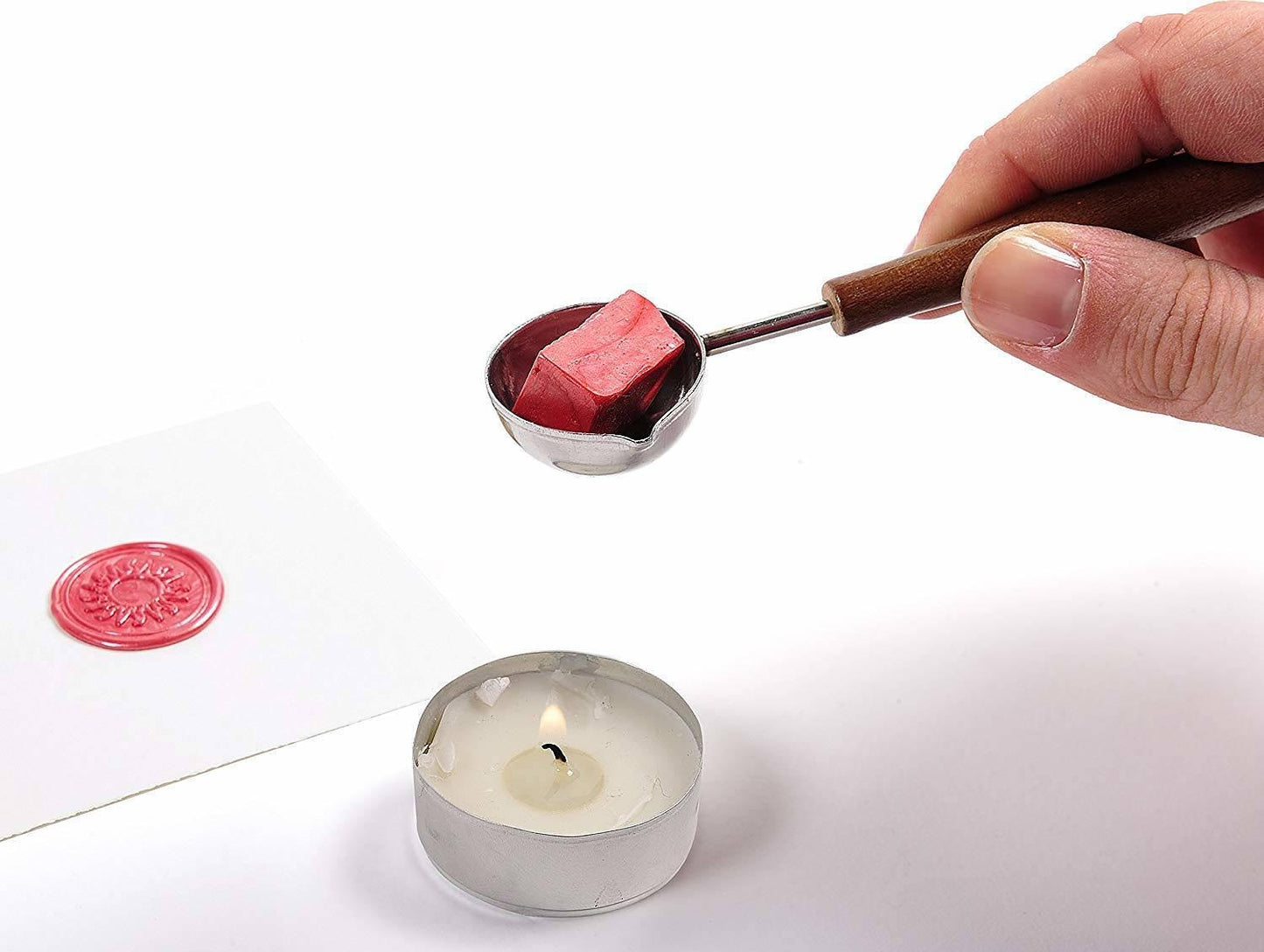 Lackset J.Herbin med sked: Sigillvax, Smältsked & Instruktionsbok