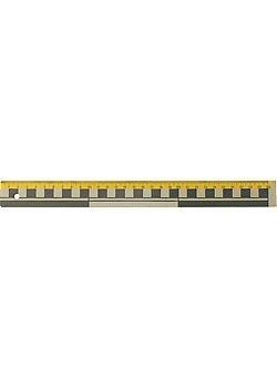 Linjal 30cm dm/cm/mm-grader plast 1/fp