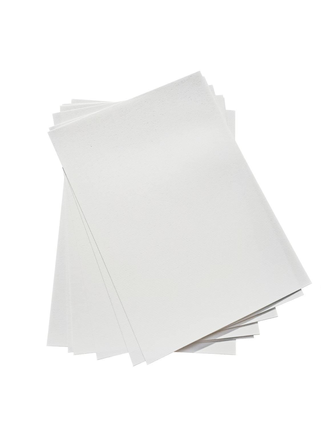 Linnepapper (Strukturpapper) A4 Vitt 120 gram, syrafritt, 40 ark/fp