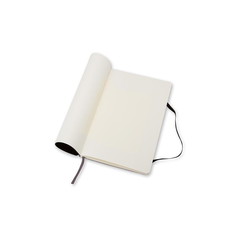 Moleskine Soft Cover Plain Notebook Pocket, olinjerad 9x14cm