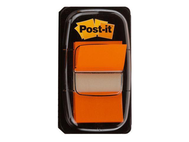 Märkflik Post-it Index 1/1" (25,4x43,2mm) 680-4, Orange, 50 flikar/fp