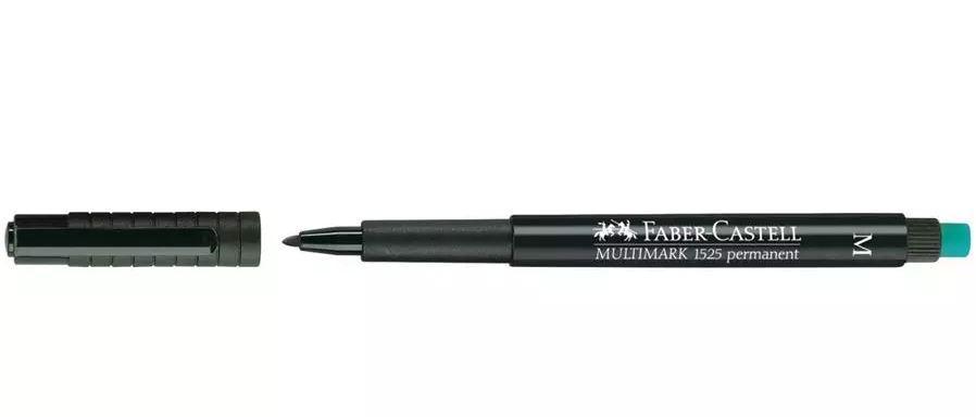 Märkpenna Faber-Castell Multimark 1525 permanent medium 8 färger/fp