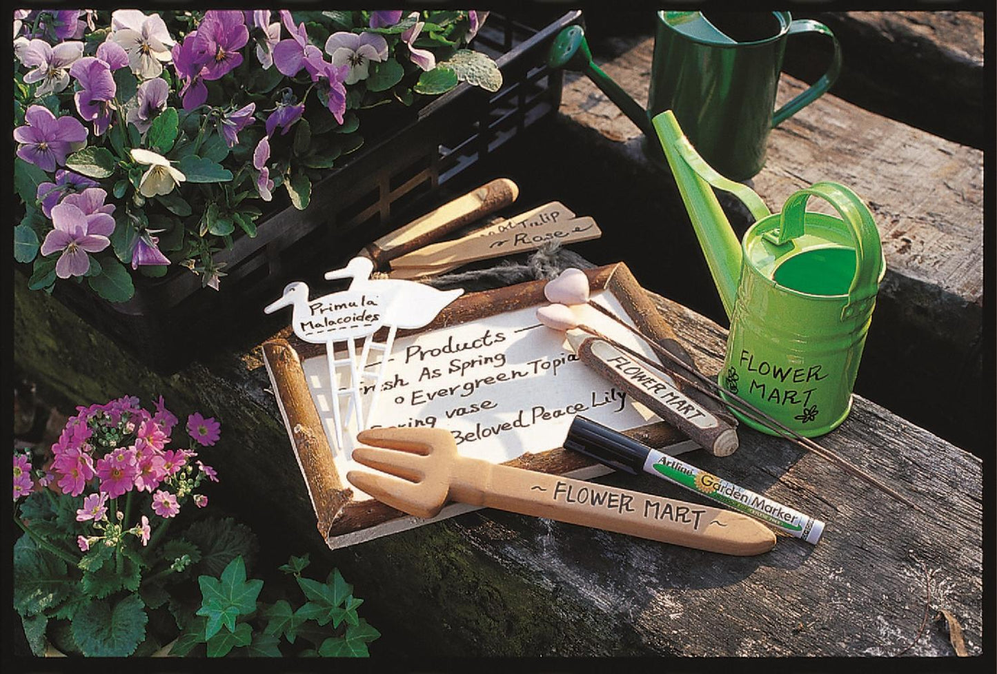 Märkpenna/Trädgårdspenna Artline EK-780 Trädgård/Garden Marker 0,8mm Svart 2/fp