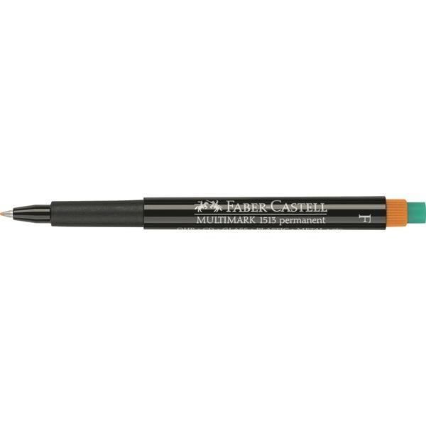 Märkpenna permanent Faber-Castell Multimark 1513 Fine Orange 1/fp