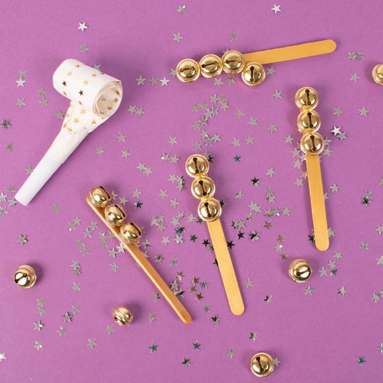 Mässingsbjällror, 2 storlekar (20 & 30 mm), 20/fp