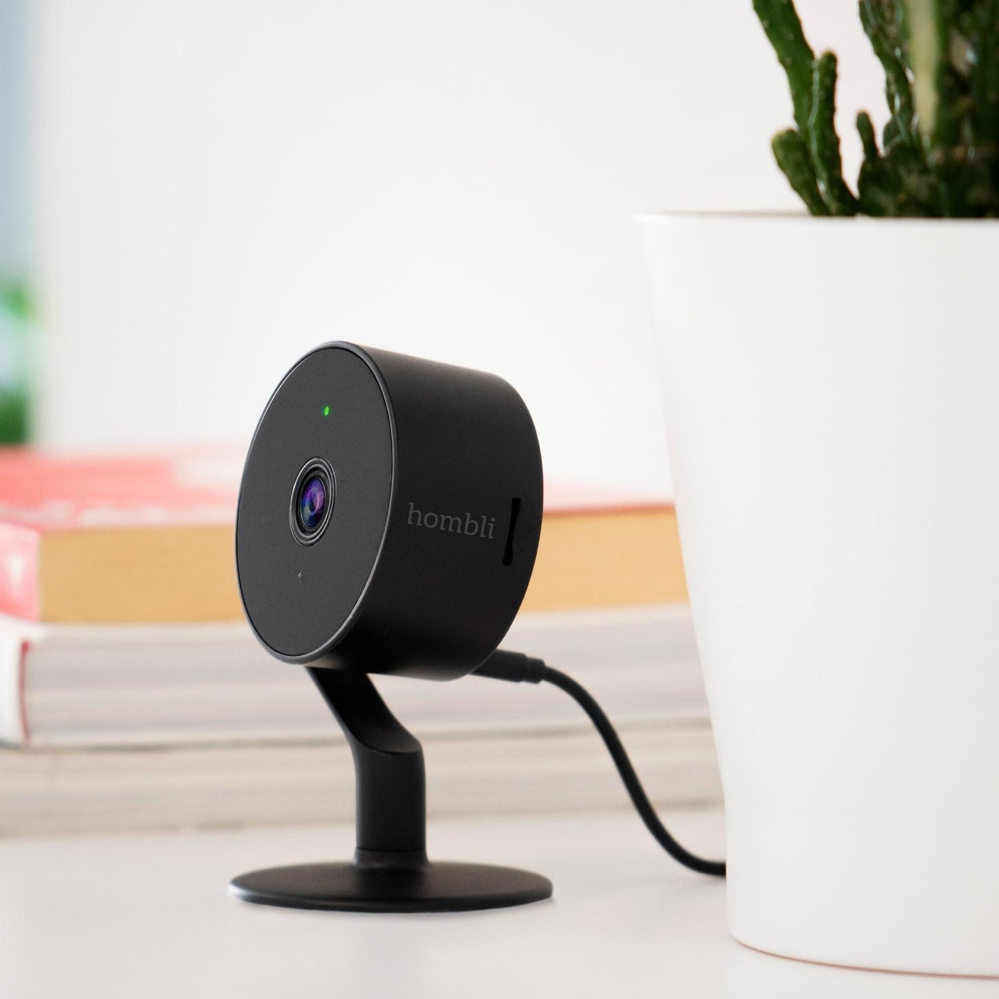 Övervakningskamera/Nätverkskamera, inomhusbruk, WiFi, Hombli Smart Indoor Camera (EU), Svart