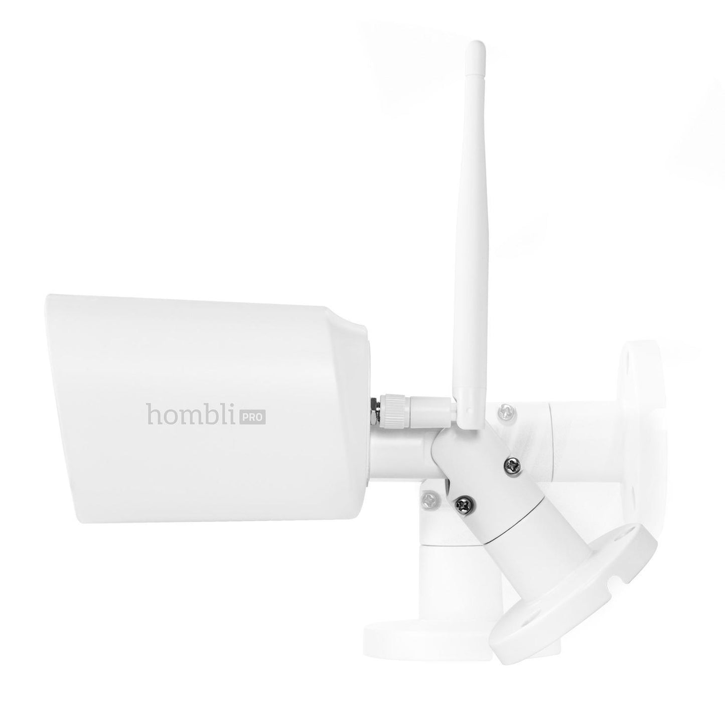Övervakningskamera/Nätverkskamera, utomhusbruk, WiFi, Ethernet, IP66, Hombli Smart Outdoor Camera (EU), Vit