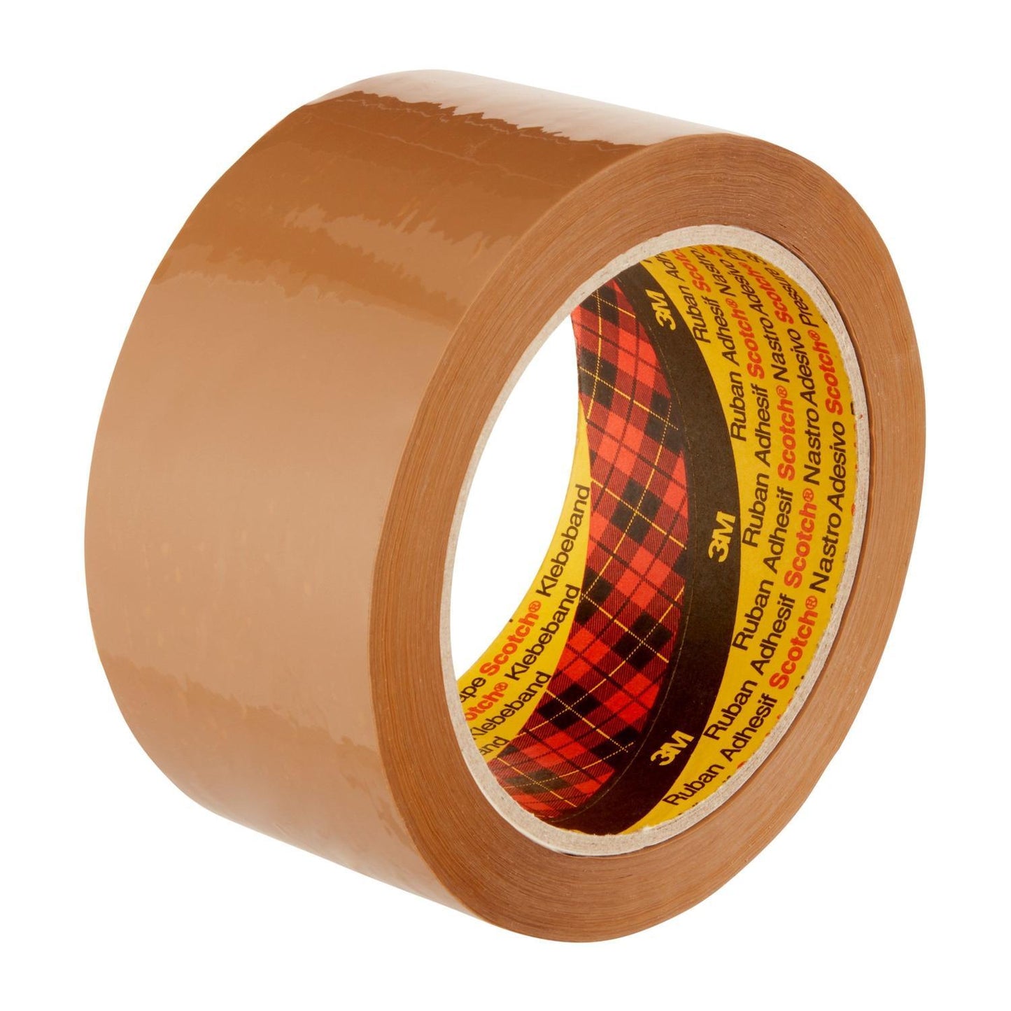 Packtejp 3M Scotch 371 50mm x 66m, Brun 6 rullar/fp